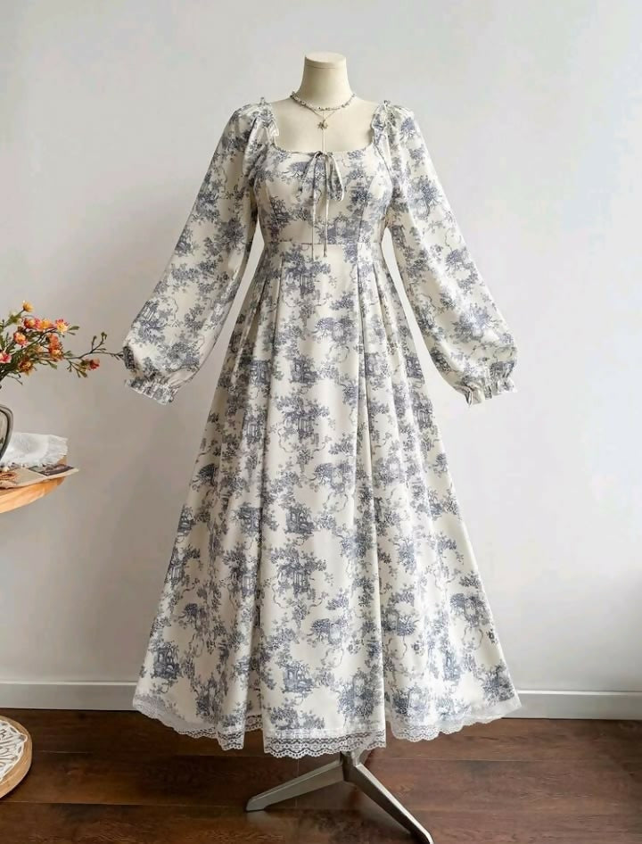 Elegant Floral Dress