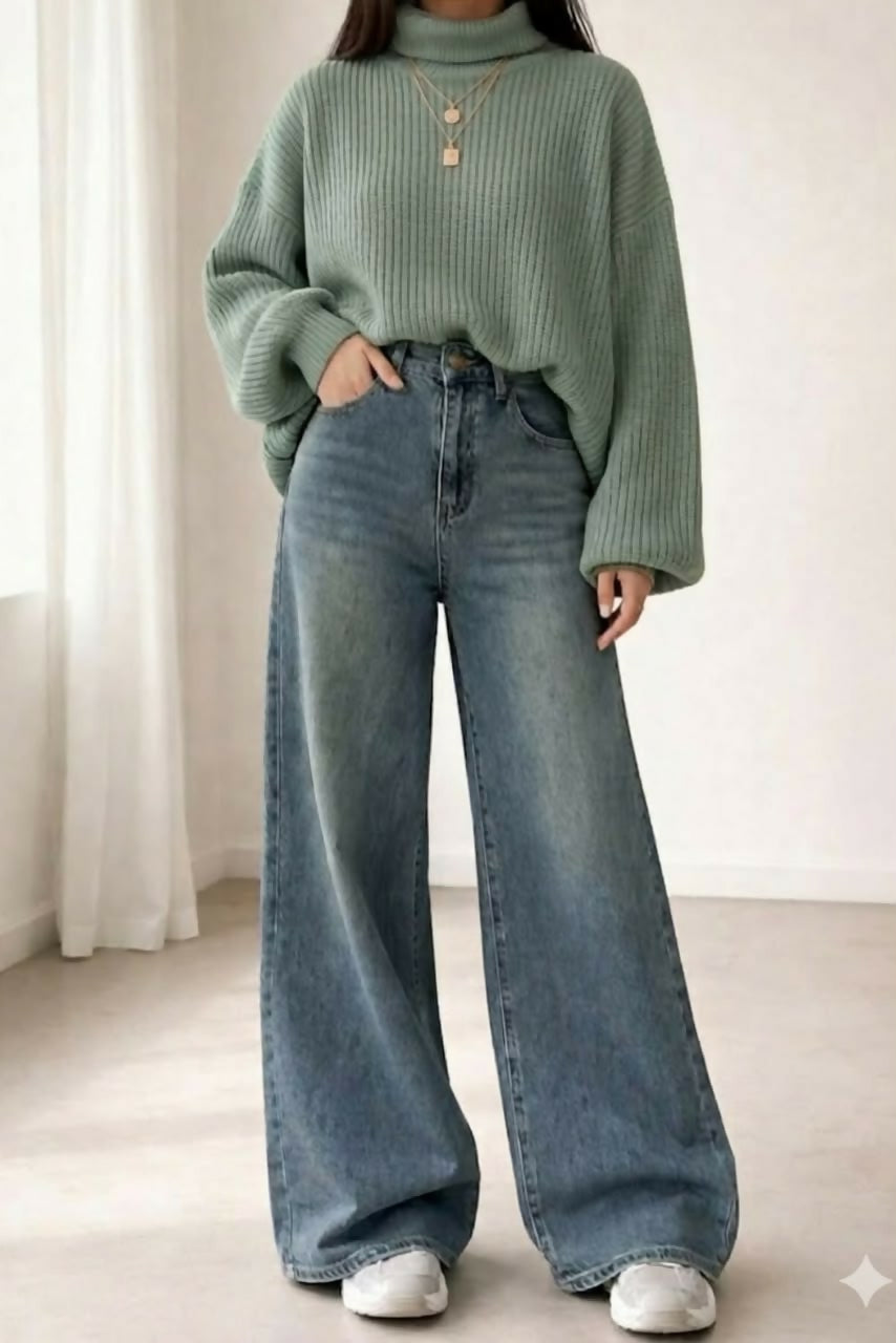 Teal Sweater