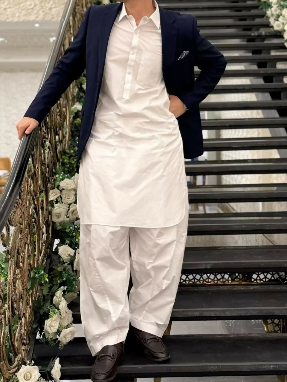 White Shalwar Kameez