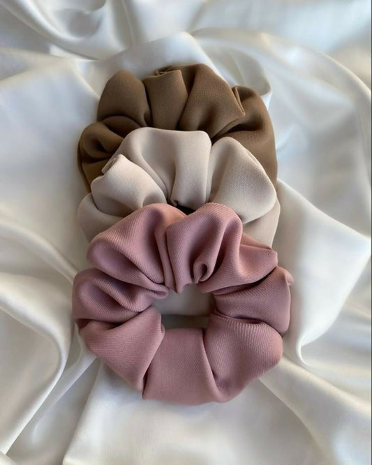 Satin scrunchie